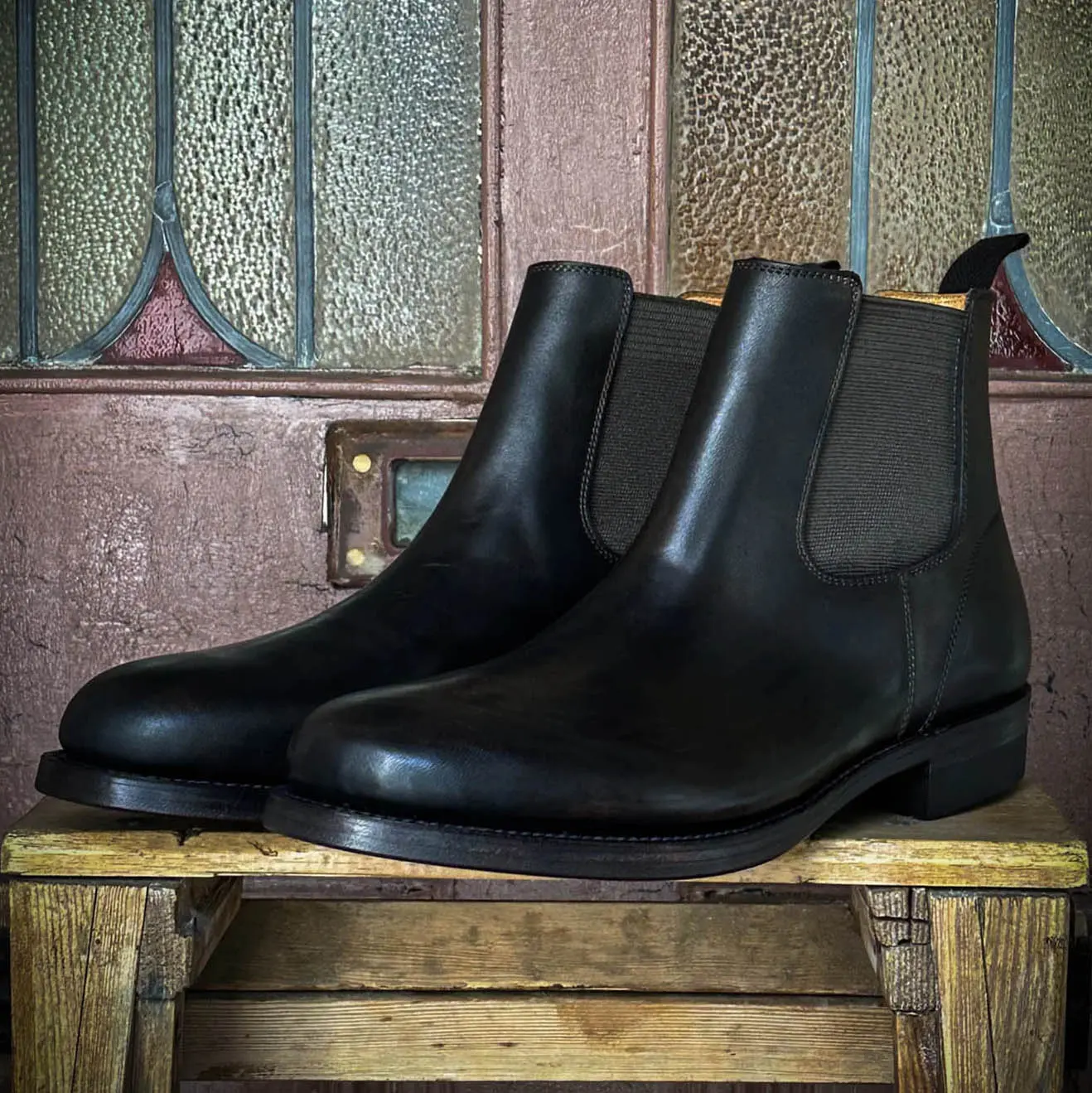 MOTOR 1050 NEW VINTAGE �ۡ����Хåȥ����ɥ����֡��� (BLACK)