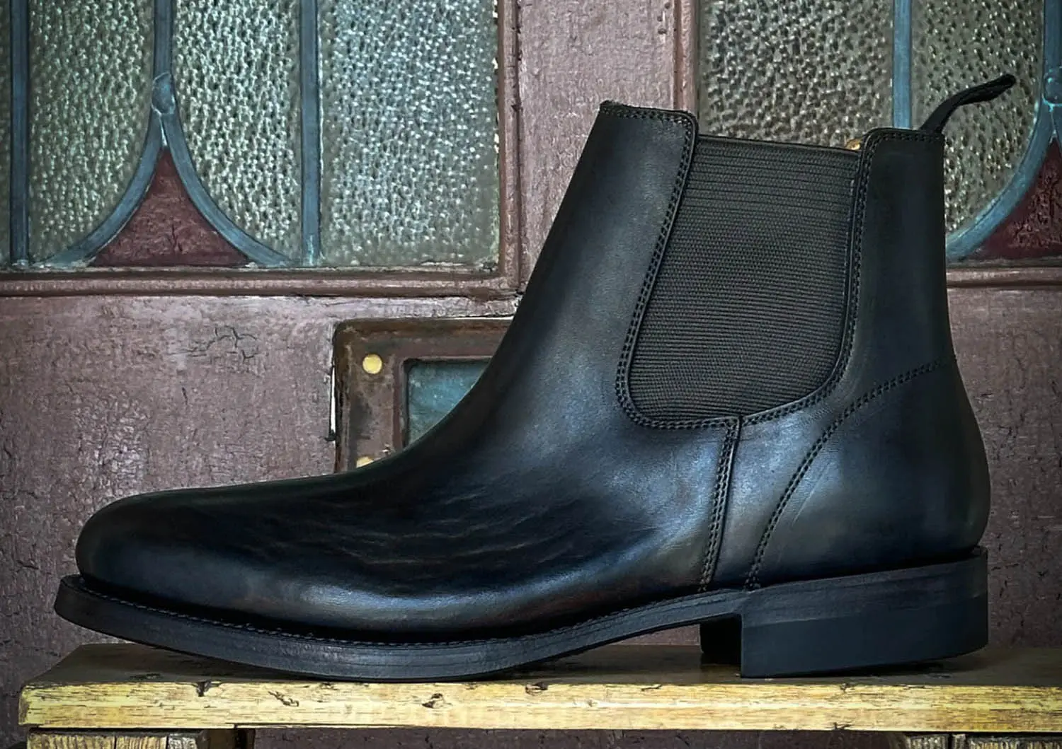 MOTOR 1050 NEW VINTAGE �ۡ����Хåȥ����ɥ����֡��� (BLACK)