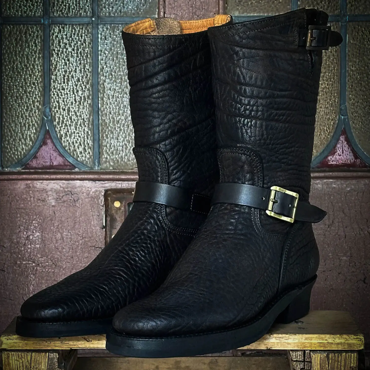 MOTOR 1060 NEW VINTAGE�����ꥢ��֥�ϥ��ɥɥ쥹���󥸥˥��֡���(BLACK)