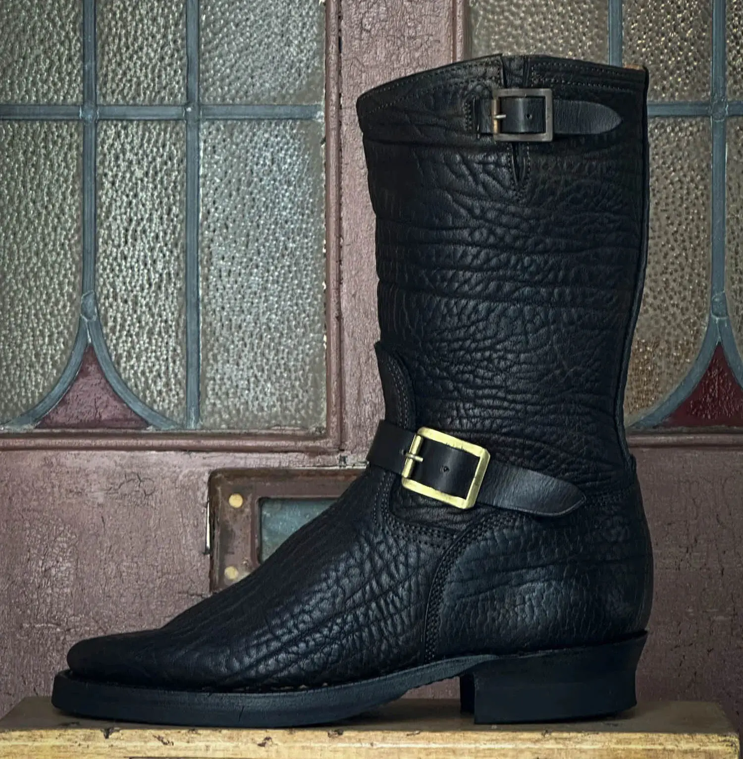 MOTOR 1060 NEW VINTAGE�����ꥢ��֥�ϥ��ɥɥ쥹���󥸥˥��֡���(BLACK)