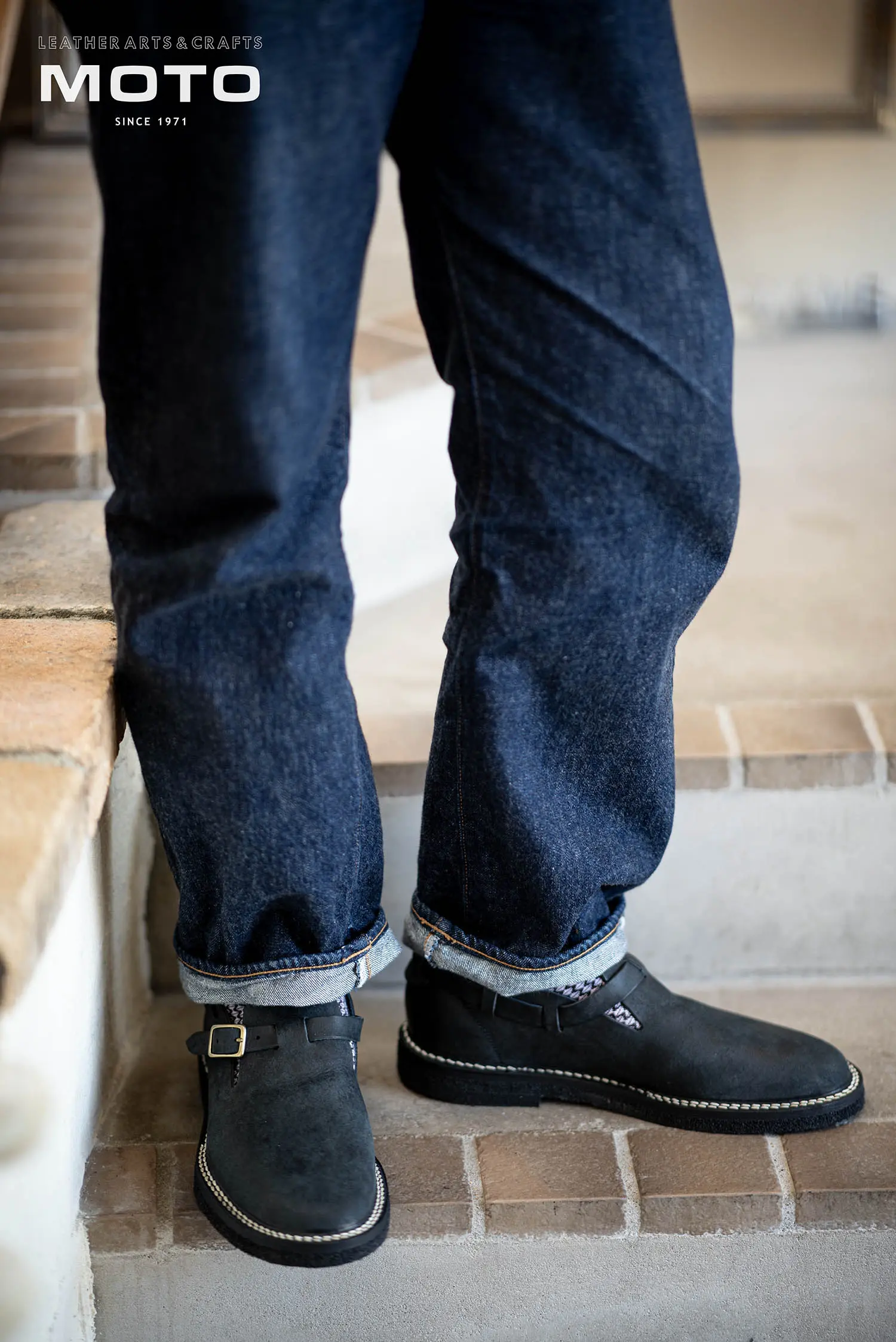 MOTO 7073 ITALIAN COW ٥ȥåݥ (BLACK)
