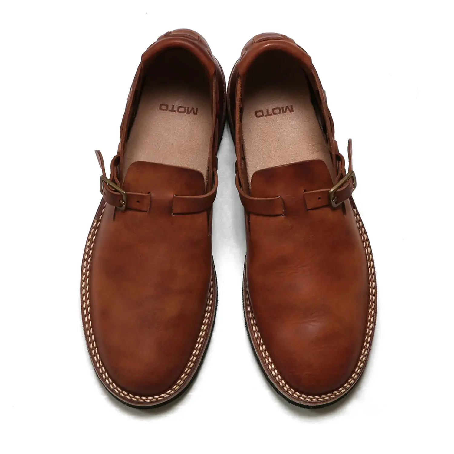 MOTO 7073 ITALIAN COW ٥ȥåݥ (BROWN)