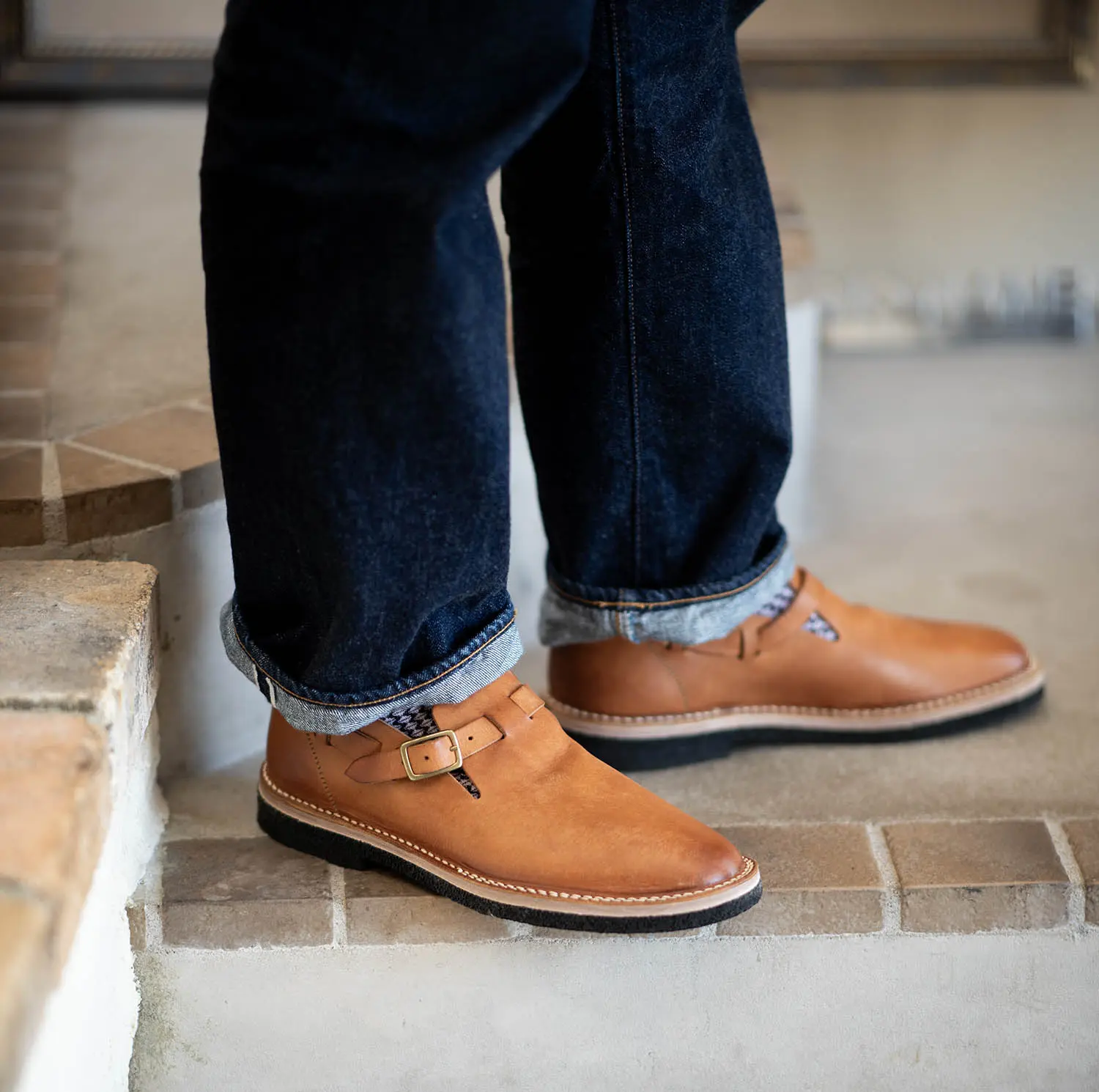 MOTO 7073 ITALIAN COW ٥ȥåݥ (BROWN)