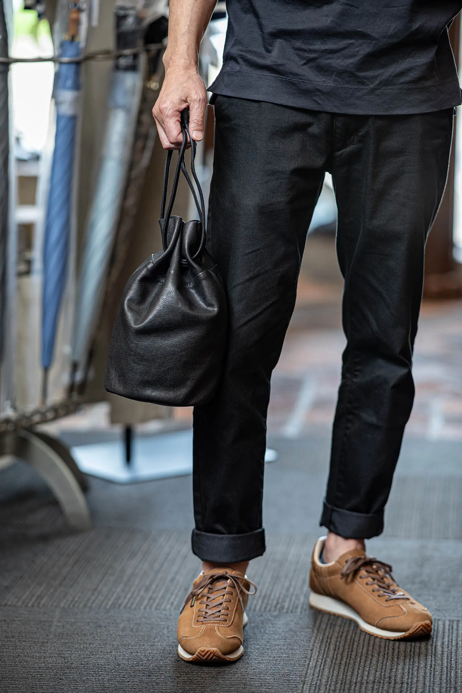 MOTO BAG70 ȥ쥶ݡ(BLACK)