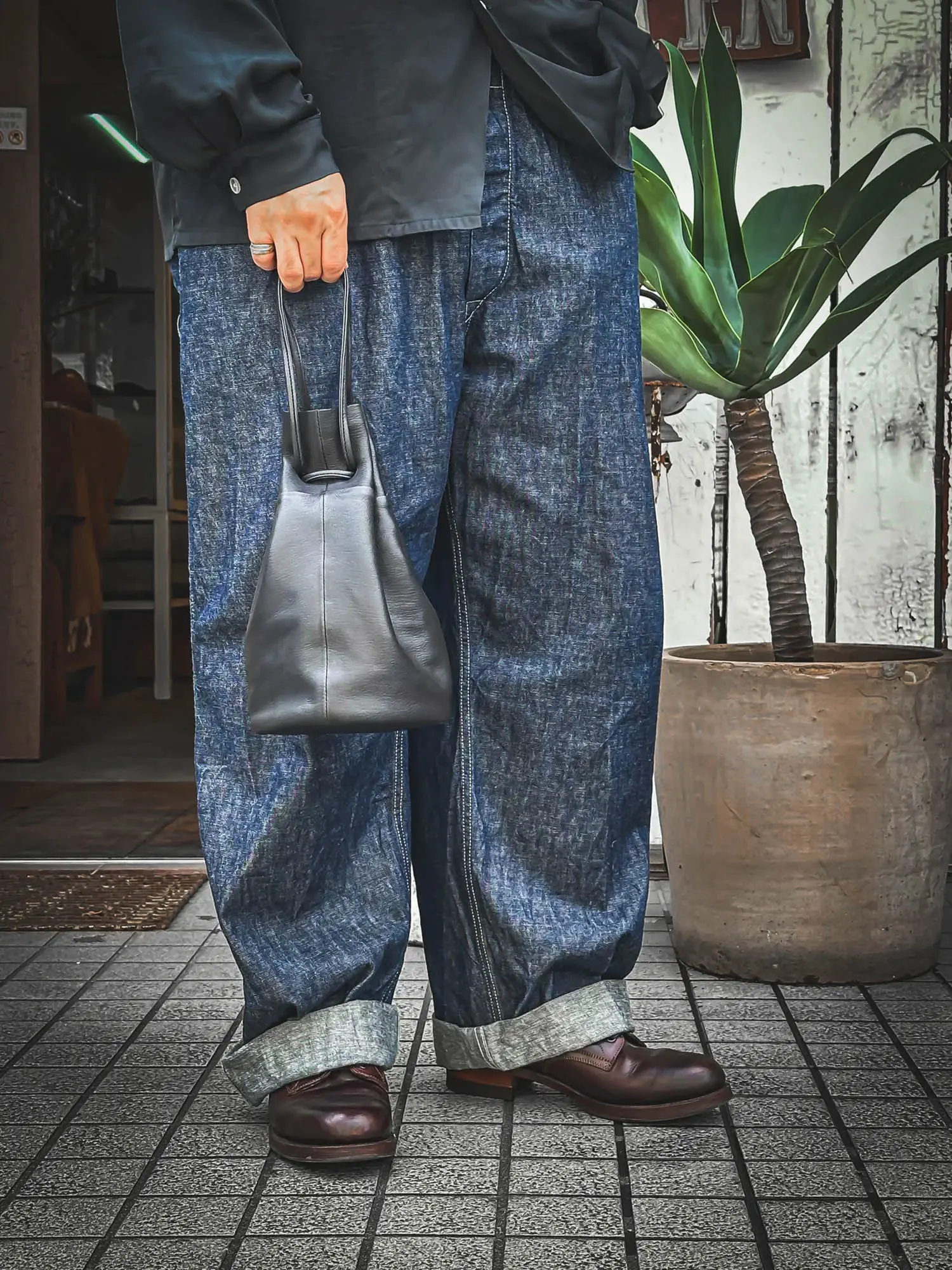 MOTO BAG70 ȥ쥶ݡ(BROWN)