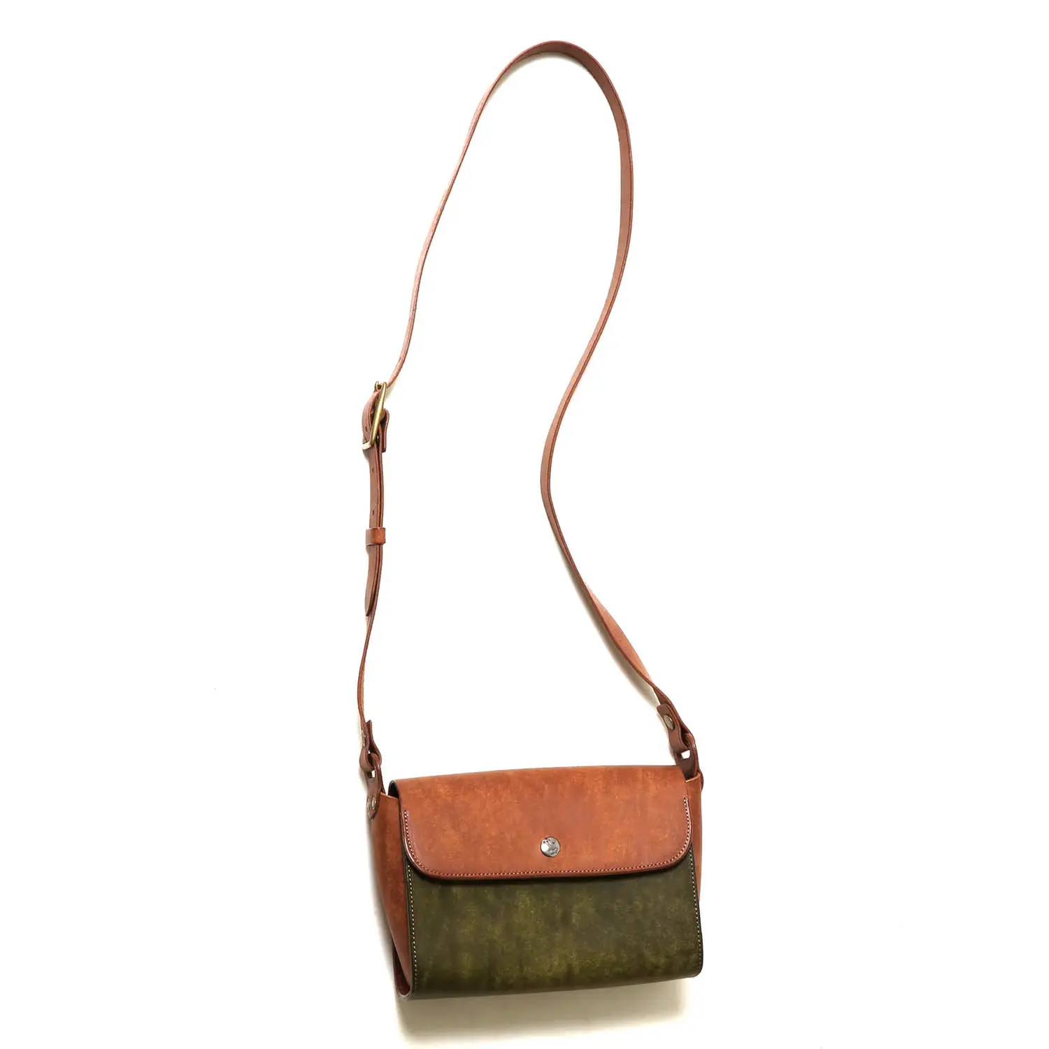 MOTO BAG71 ITALIAN COW LEATHER եåץߥ˥Хå (GREEN)