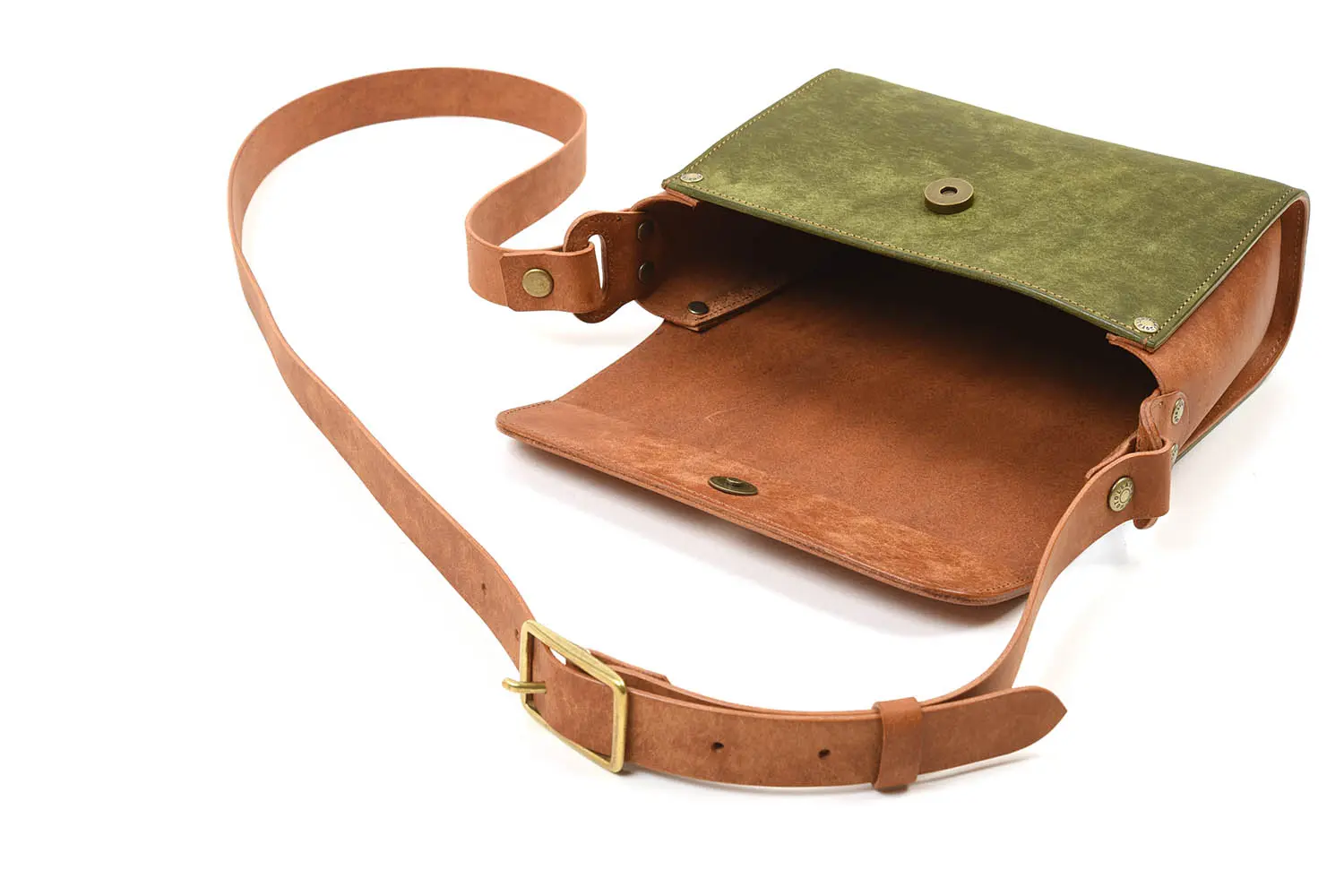 MOTO BAG71 ITALIAN COW LEATHER եåץߥ˥Хå (GREEN)