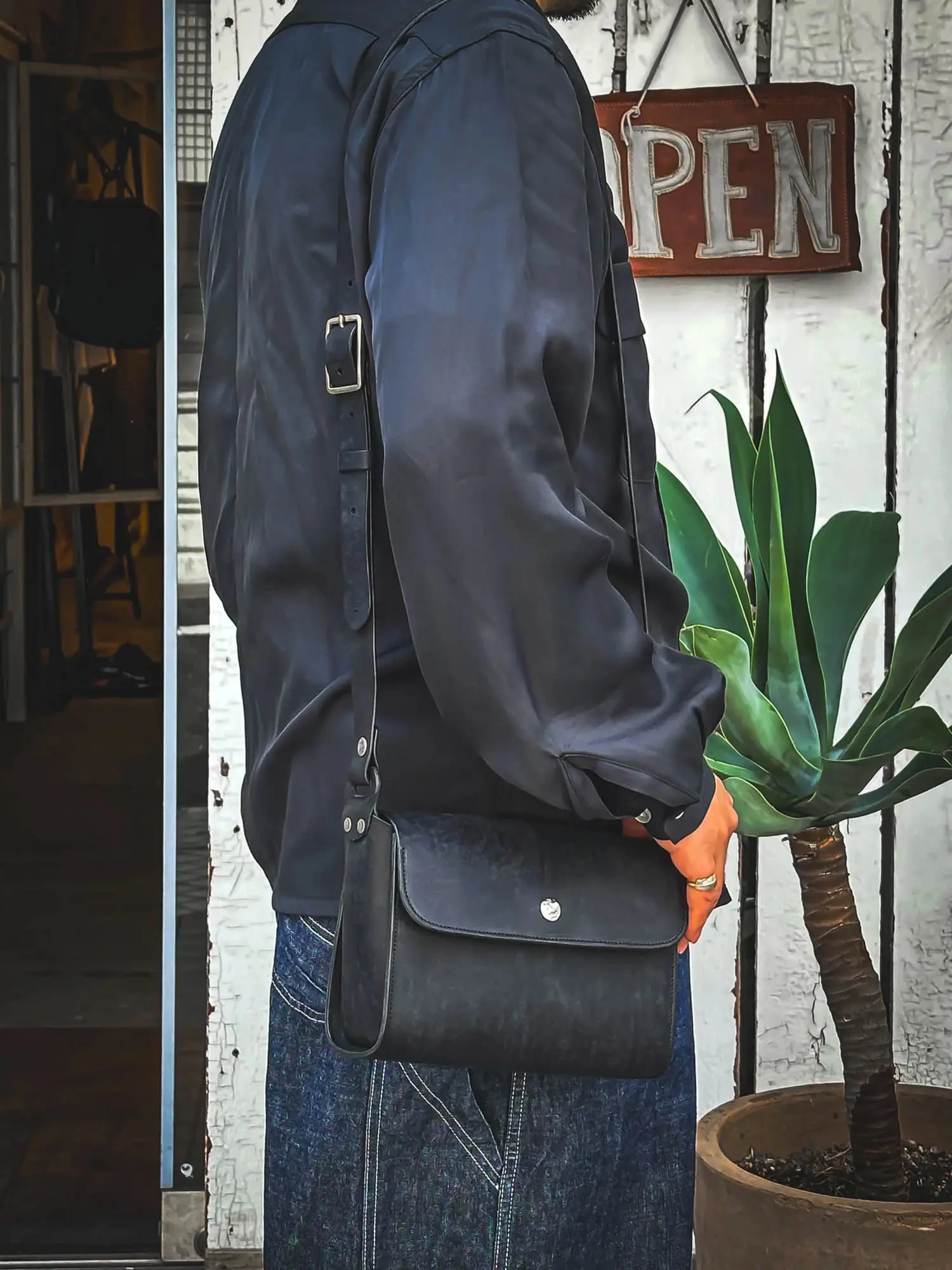 MOTO BAG71 ITALIAN COW LEATHER եåץߥ˥Хå (YELLOW)