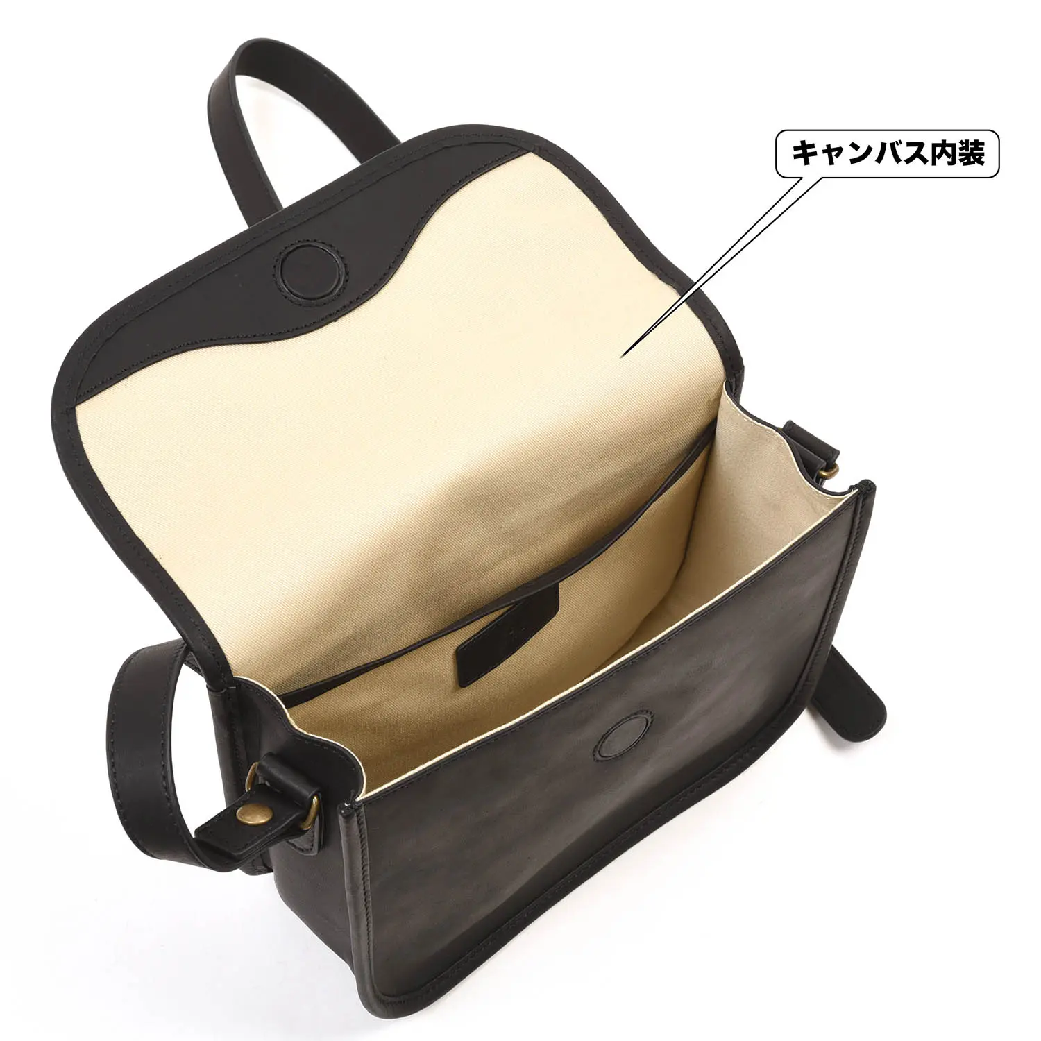 MOTO BAG72 OILED COW LEATHER եåץߥ˥Хå (BLACK)