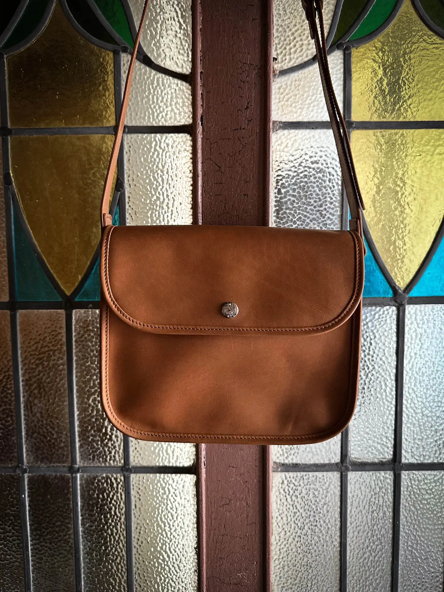 MOTO BAG72 OILED COW LEATHER եåץߥ˥Хå (BROWN)