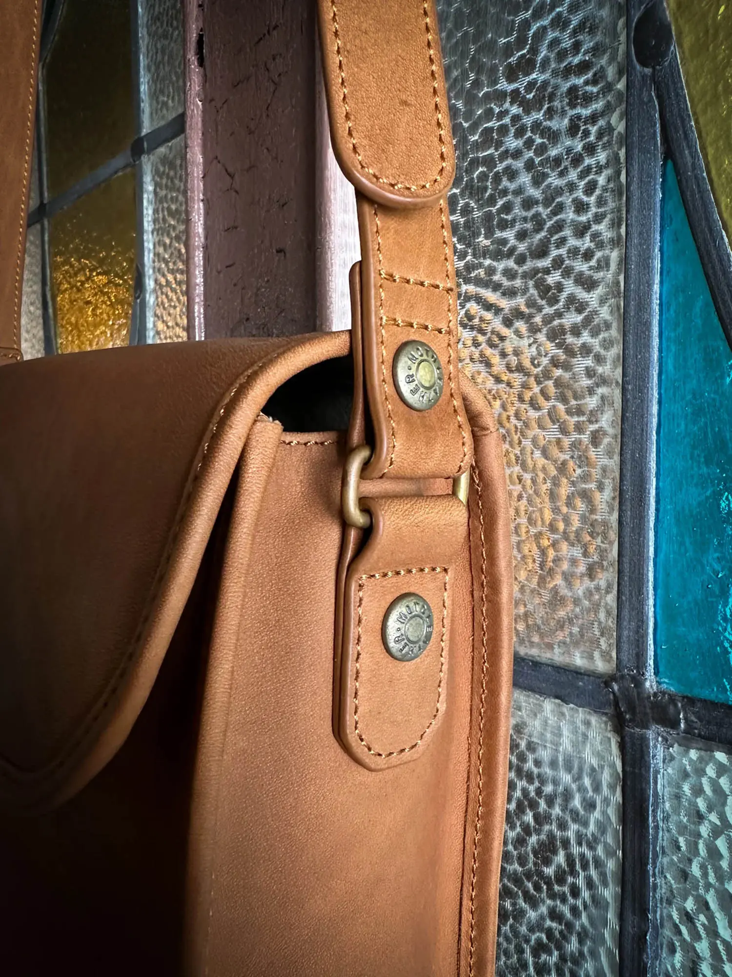 MOTO BAG72 OILED COW LEATHER եåץߥ˥Хå (BROWN)