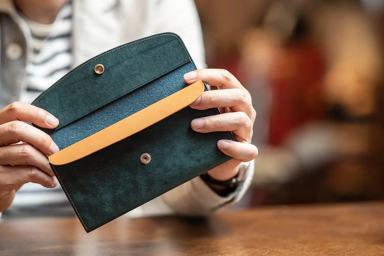 MOTO LW2R LONG WALLET / 󥰥å (֥롼)