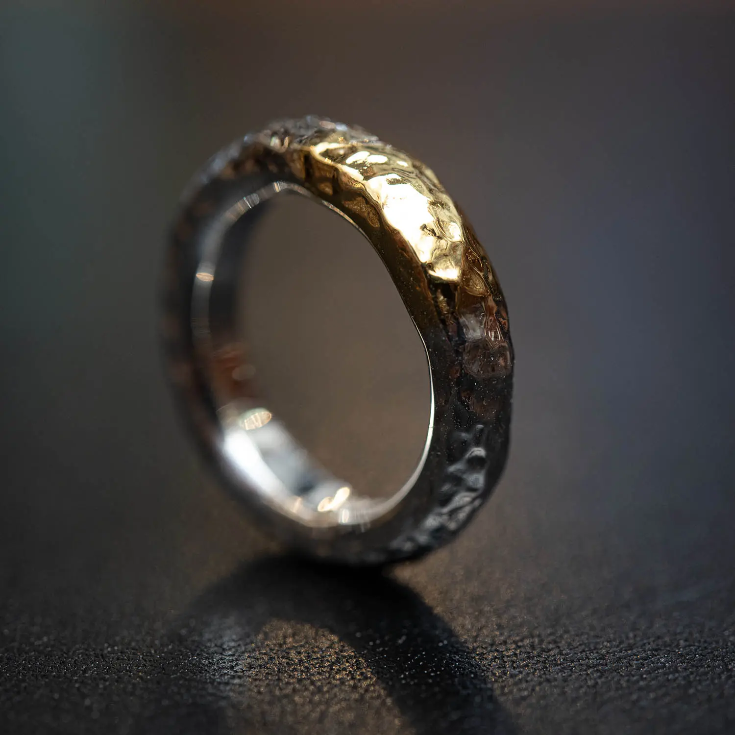 MOTO RT-02 TSUKI TO TAIYO RING(24K GOLD ACCENT) /   (K24999SV) 