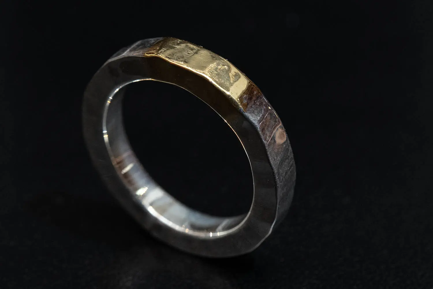 MOTO RT-05 TSUKI TO TAIYO RING(24K GOLD ACCENT) /   (K24999SV)