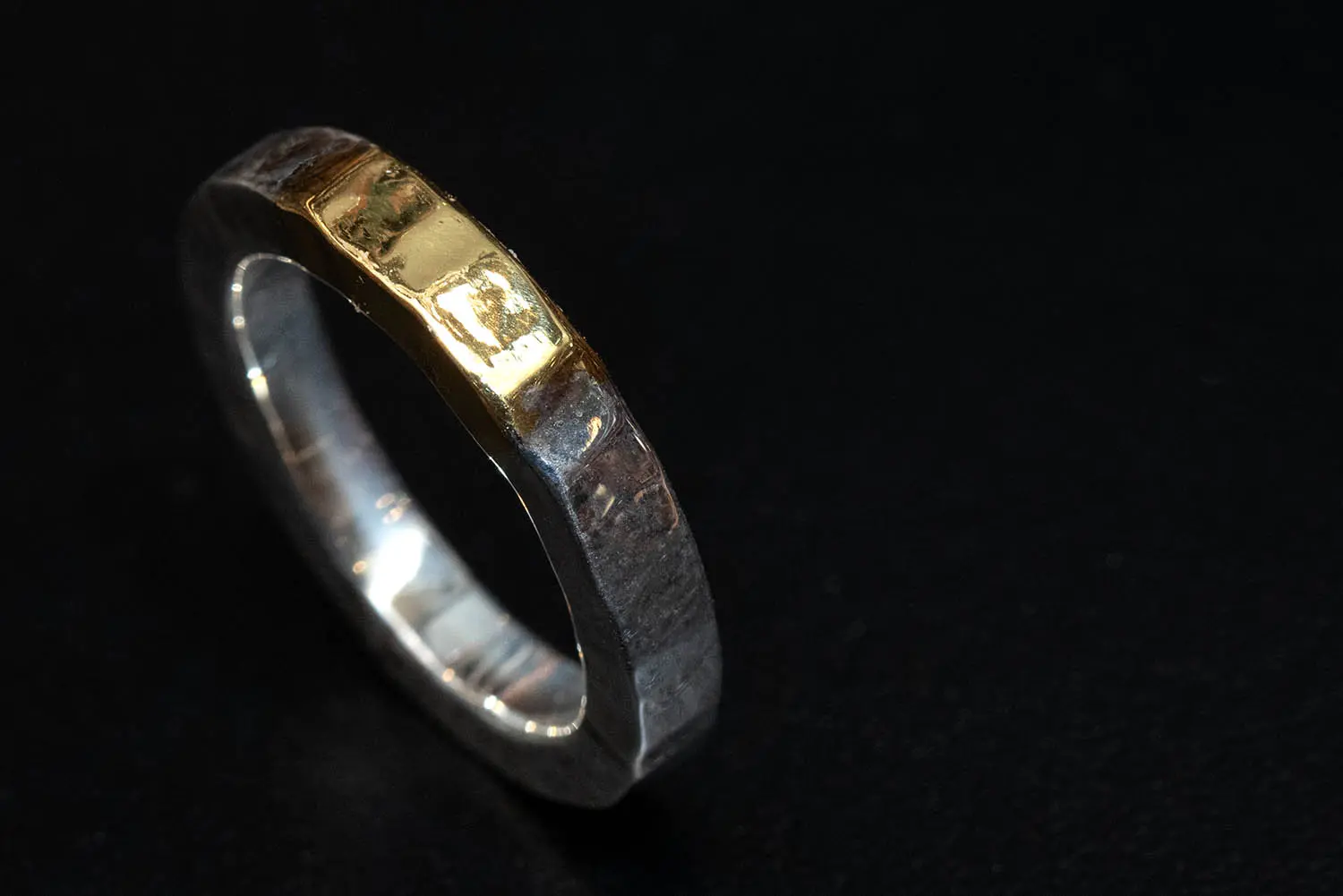 MOTO RT-05 TSUKI TO TAIYO RING(24K GOLD ACCENT) /   (K24999SV)