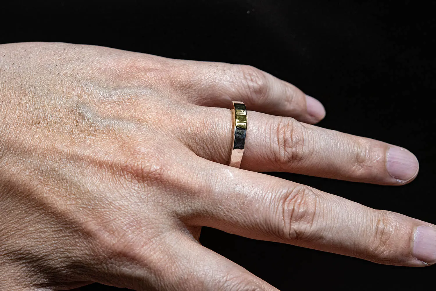 MOTO RT-05 TSUKI TO TAIYO RING(24K GOLD ACCENT) /   (K24999SV)