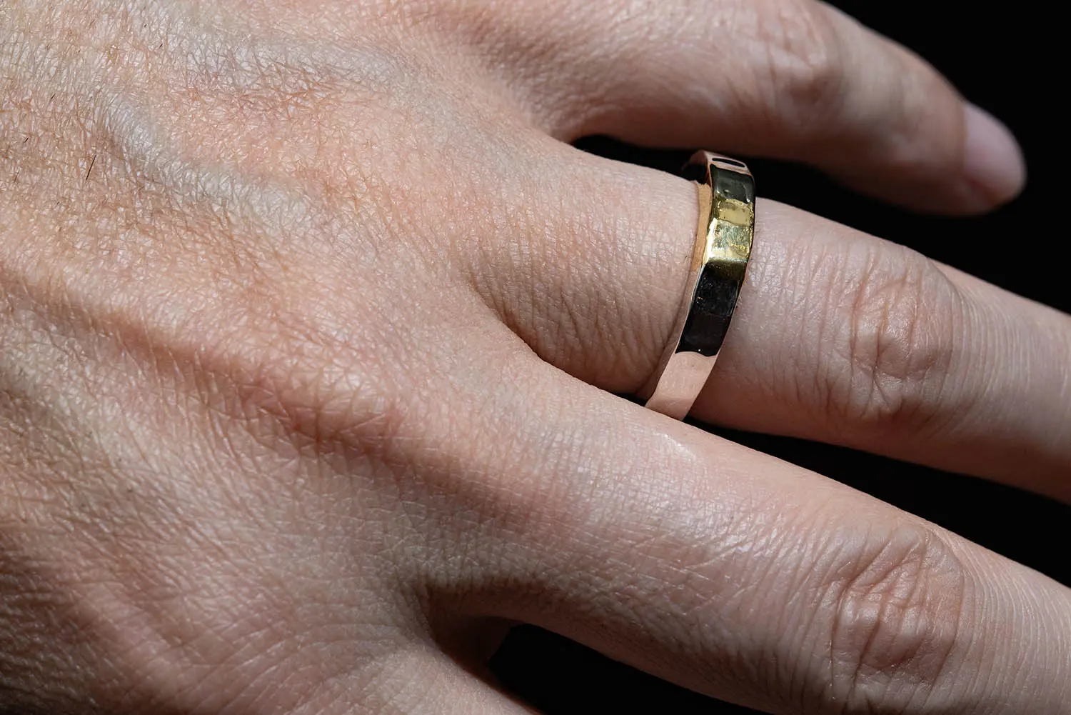 MOTO RT-05 TSUKI TO TAIYO RING(24K GOLD ACCENT) /   (K24999SV)