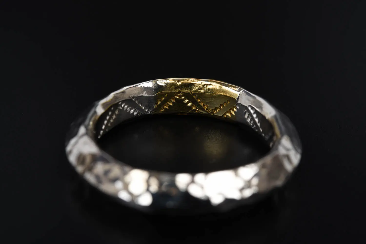 新品?24K金満天星の指輪、男性用と女性用の指輪黄金9990415