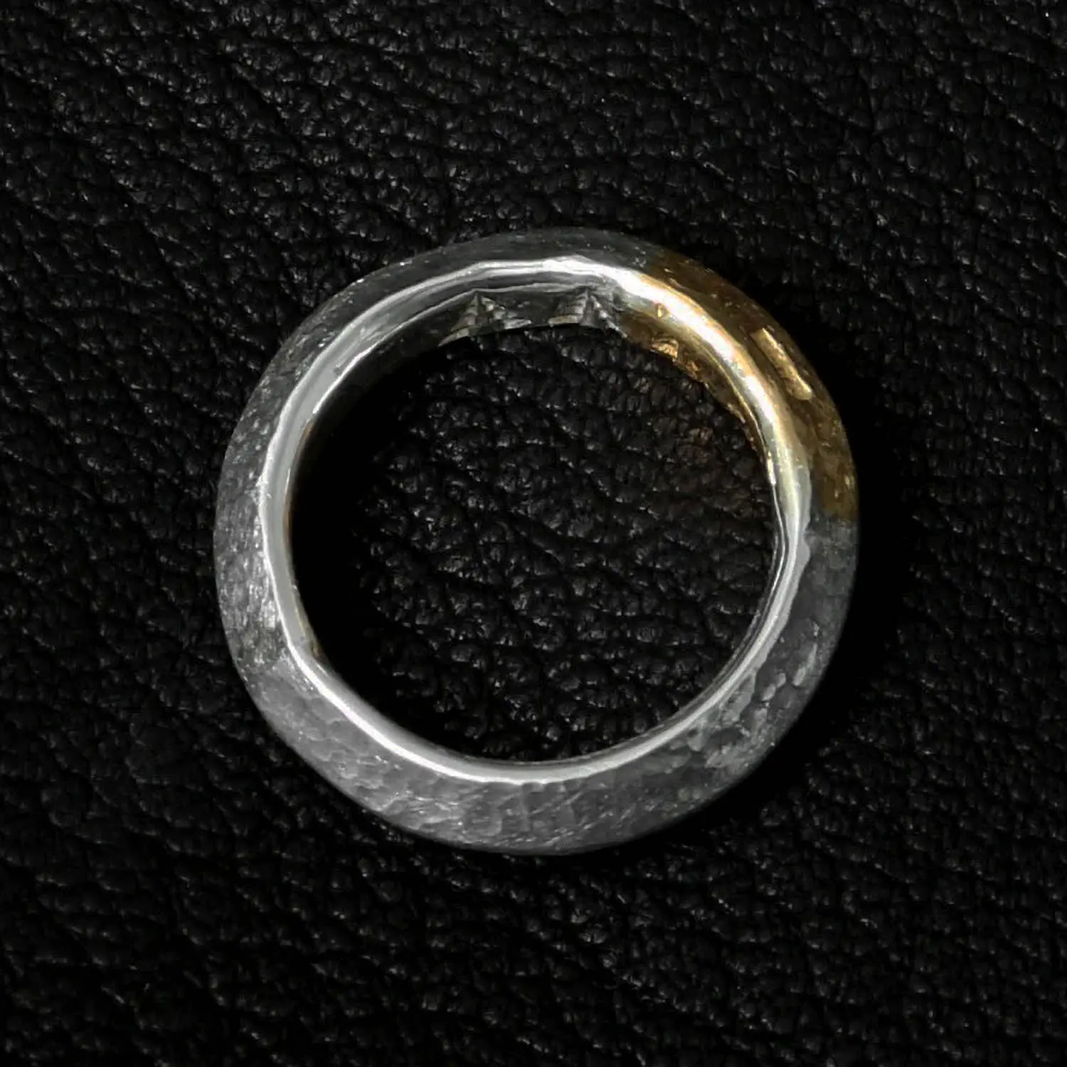 MOTO RTN-12 TSUKI TO TAIYO NATIVE STAMP RING (24K GOLD ACCENT) / ۡͥƥ֥ 