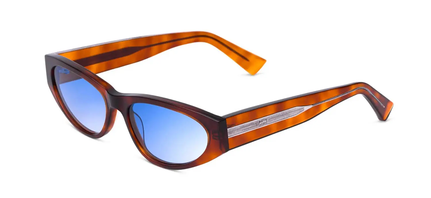 MessyWeekend BLADE ISO (HAVANA TRANSPARENT/GRADIENT BLUE)