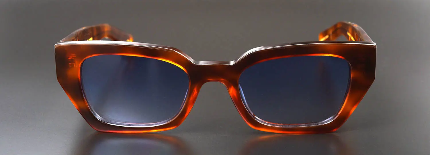 MessyWeekend LUNA ISO (HAVANA TRANSPARENT/GRADIENT BLUE)