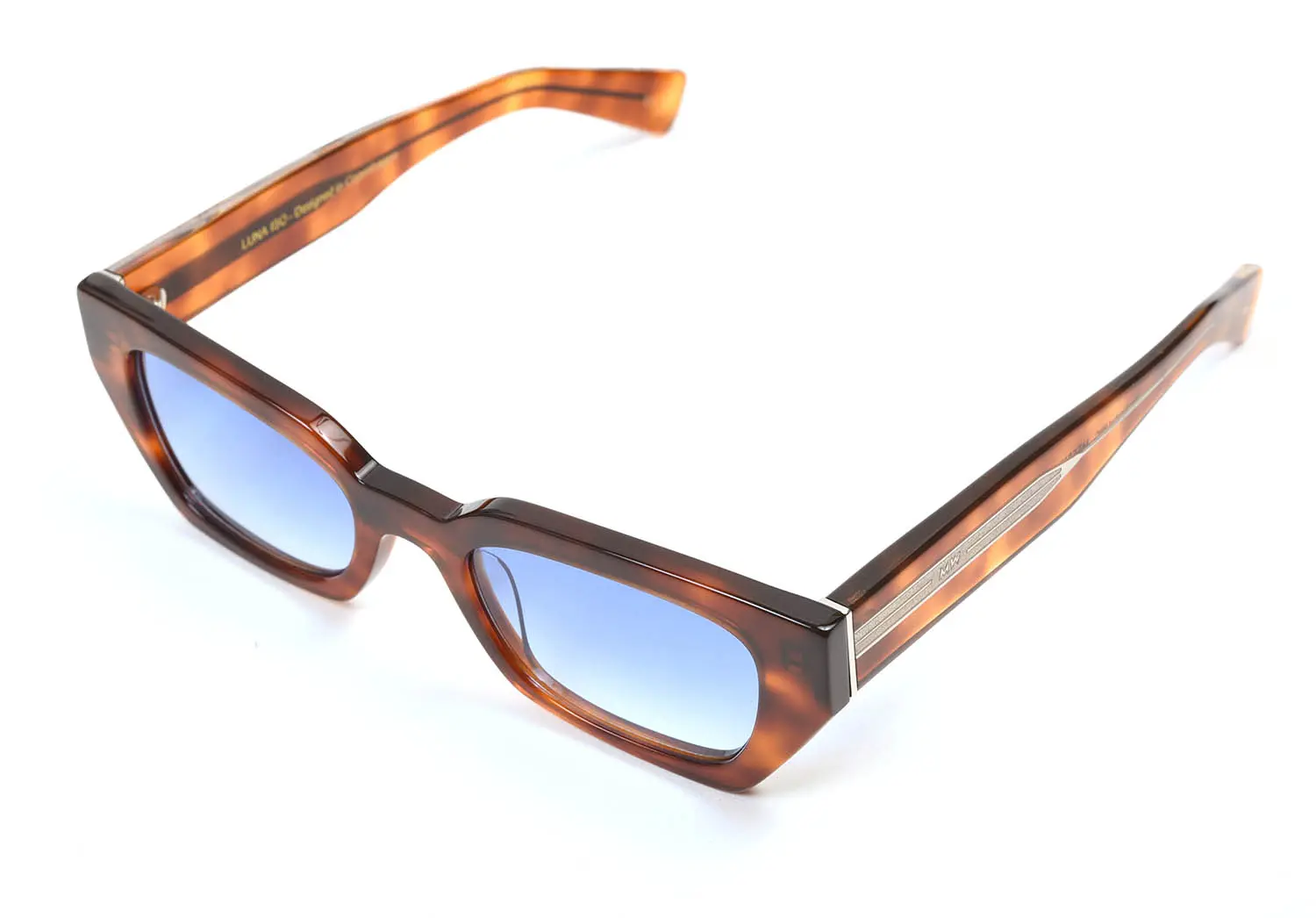 MessyWeekend LUNA ISO (HAVANA TRANSPARENT/GRADIENT BLUE)
