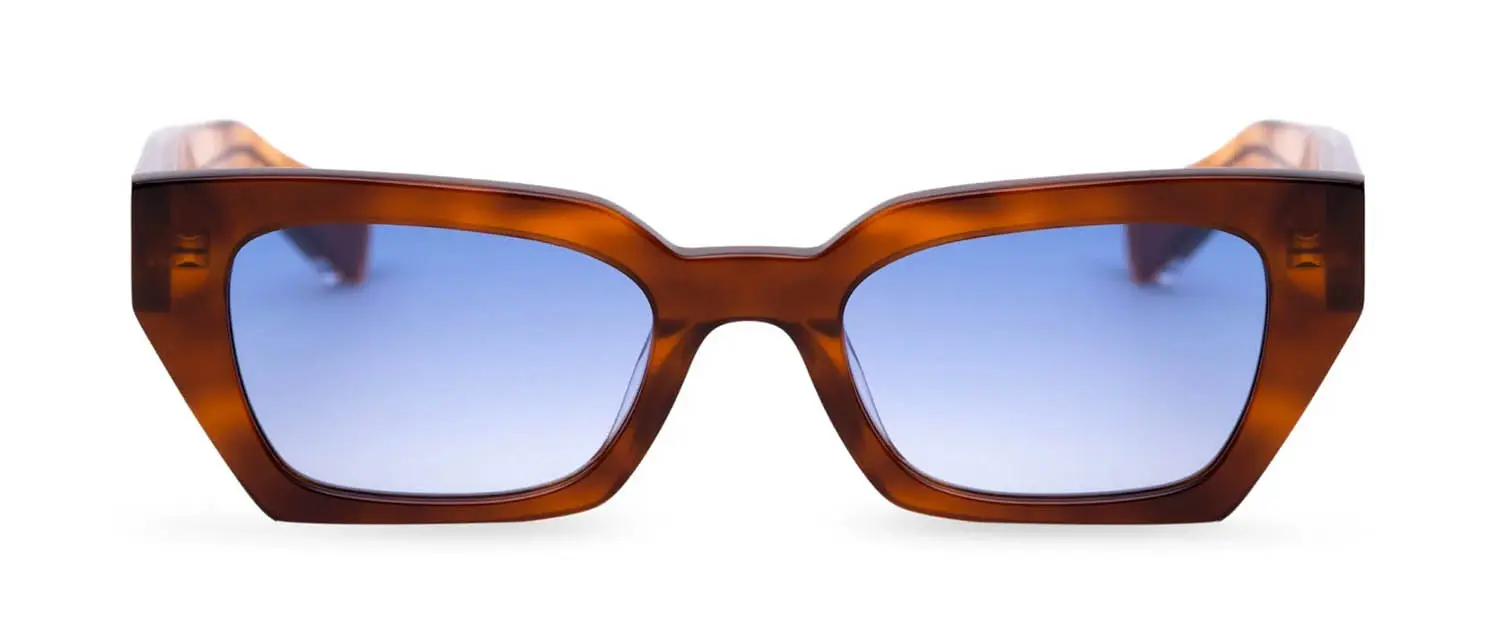 MessyWeekend LUNA ISO (HAVANA TRANSPARENT/GRADIENT BLUE)