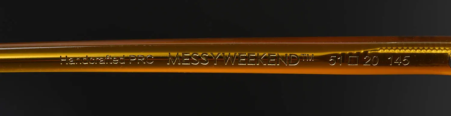 MessyWeekend NEW DEPP S2M1C7 (Amber/Gradient Green)
