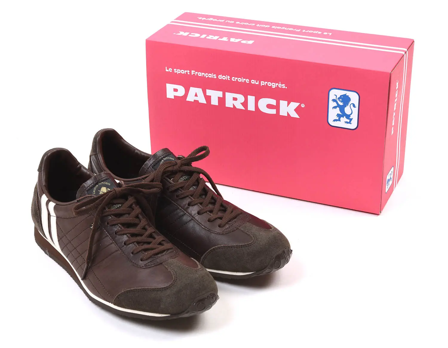 その他 uritake PATRICK IRIS ダークチョコ｜ホースレザーが育つ上質スニーカー