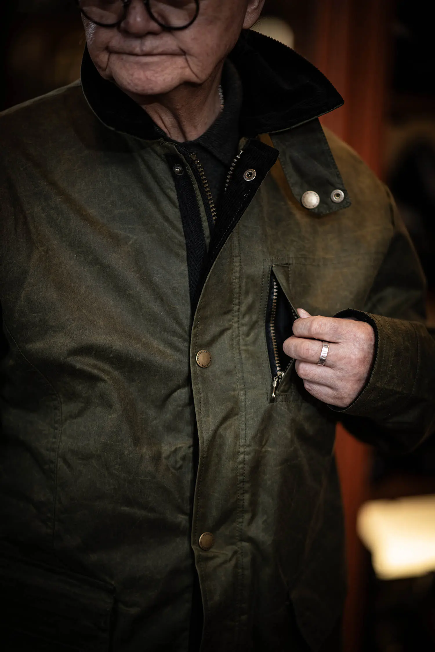 PEREGRINE MJ307 Wax Clifton Jacket ꡼