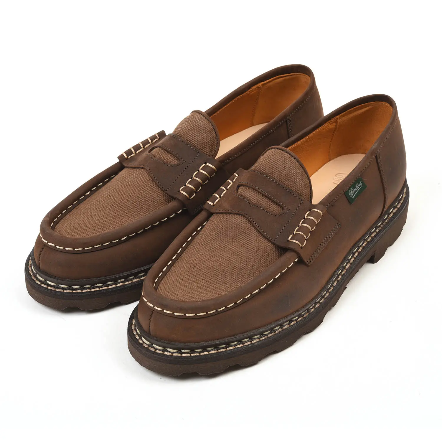 ѥ֡ 227083 REIMS/MARCHE MARRON-NUB GRINGO/TOILE EBENE