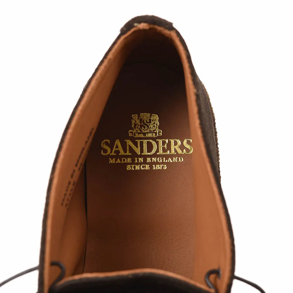   9877TDSP Brit Chukka Pinner Brown Suede