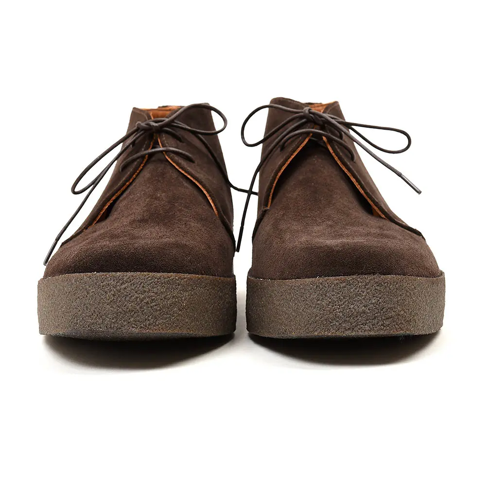   9877TDSP Brit Chukka Pinner Brown Suede