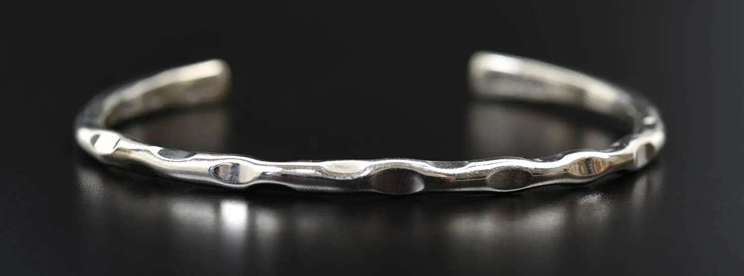 塼ɥ٥ Gossmer Cuff 925 Silver Polished