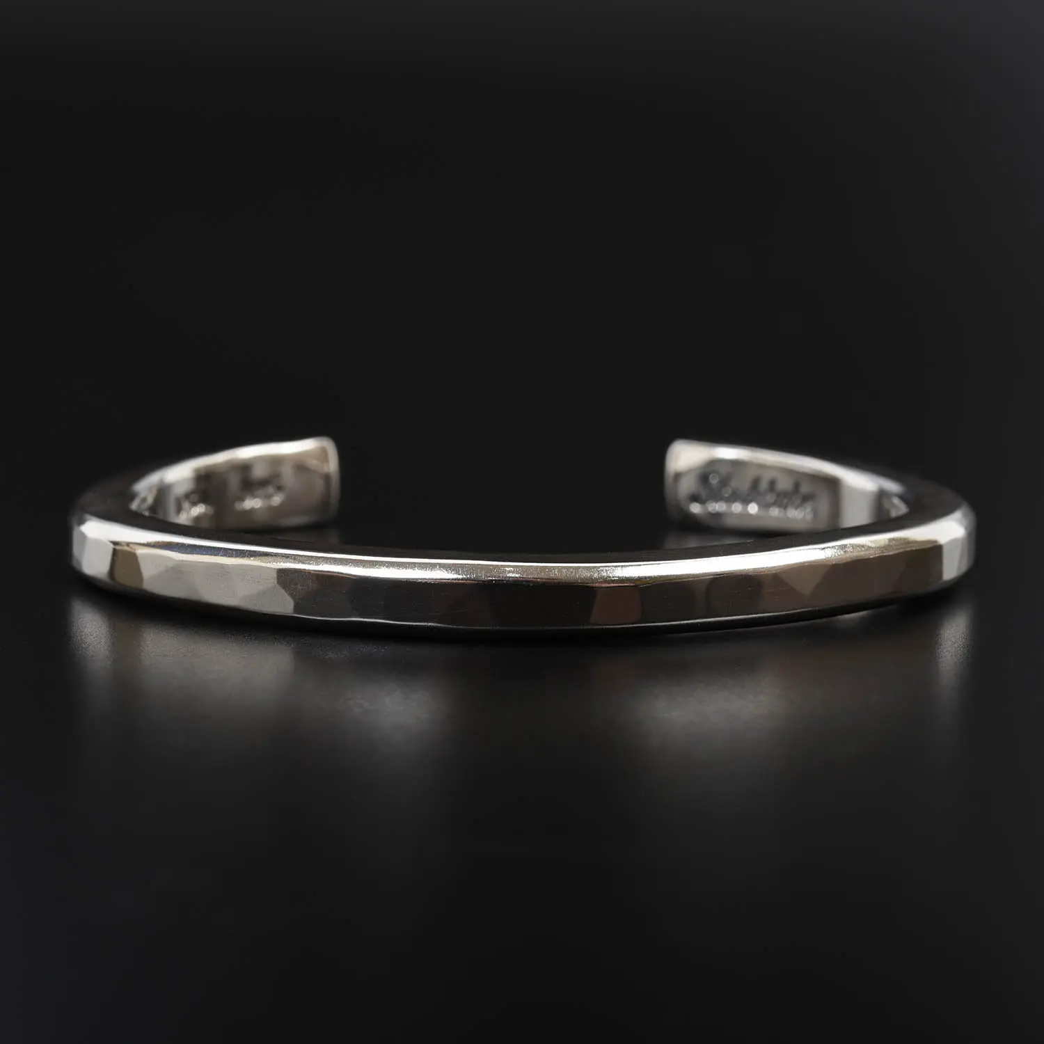 塼ɥ٥ Heavyweight Classic Cuff 925 Silver Polished