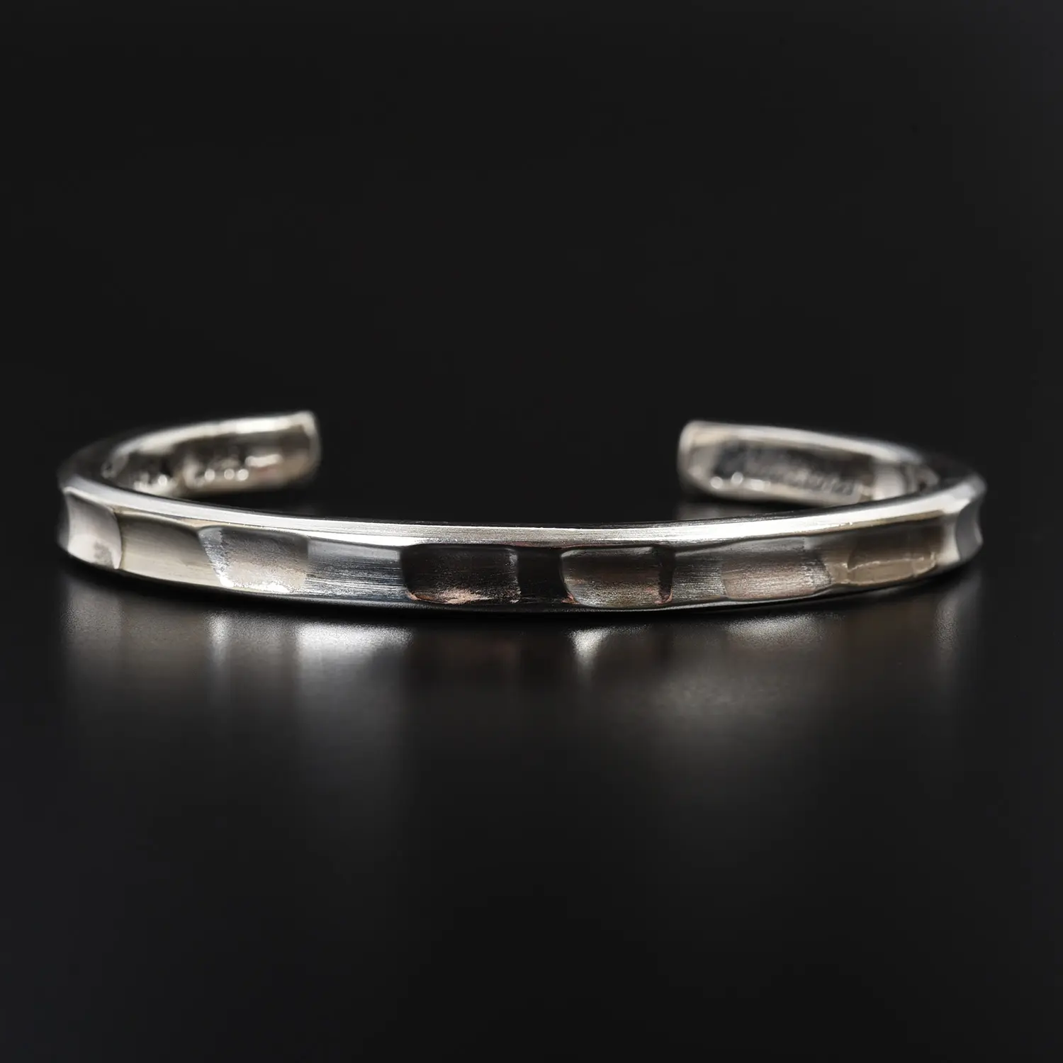 塼ɥ٥ Trench Cuff 925 Sterling Silver / Polished