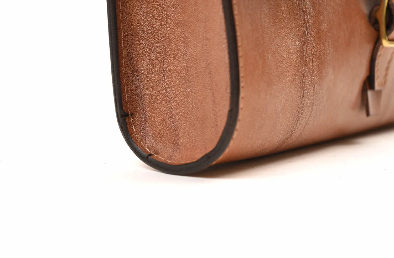 TANNER BATES MIDI BAJA TRAVEL BAG : OAK BARK LEATHER BROWN