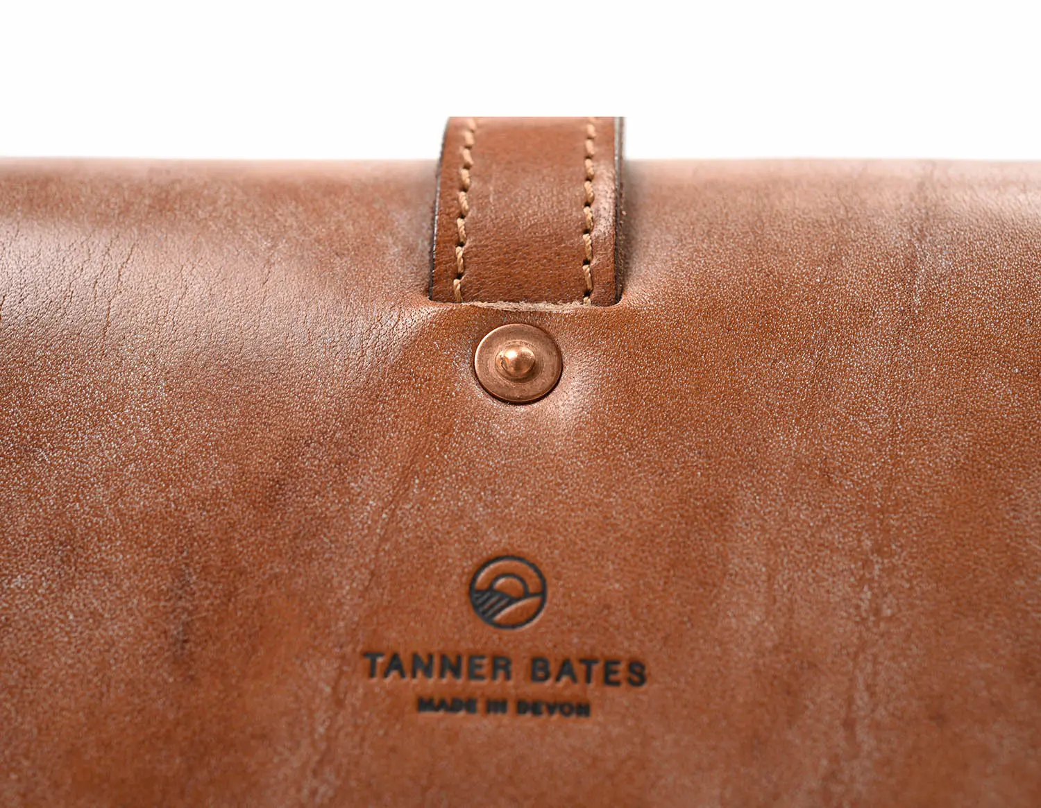 TANNER BATES MIDI BAJA TRAVEL BAG : OAK BARK LEATHER BROWN