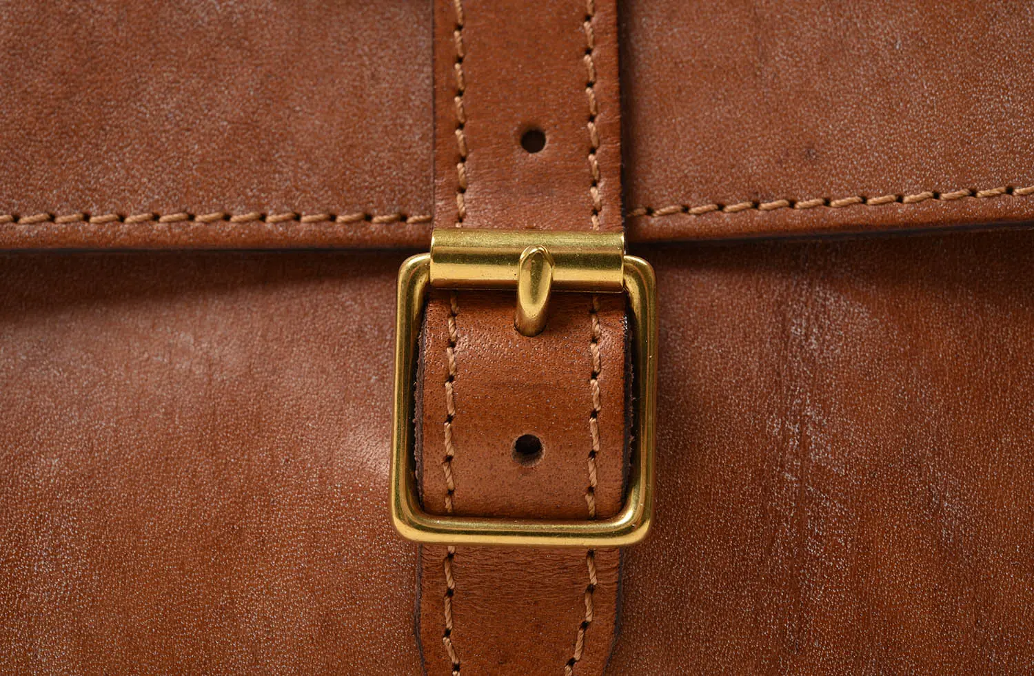 TANNER BATES MIDI BAJA TRAVEL BAG : OAK BARK LEATHER BROWN