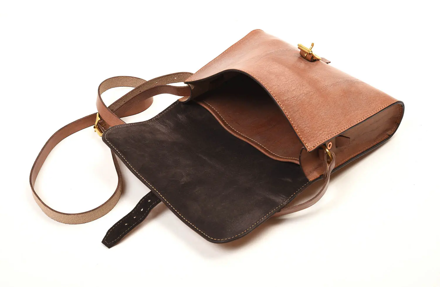 TANNER BATES MIDI BAJA TRAVEL BAG : OAK BARK LEATHER BROWN