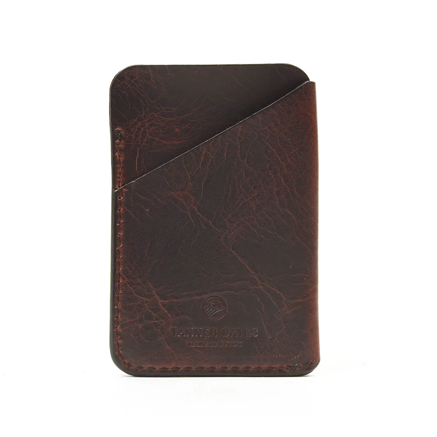 TANNER BATES THURLESTONE CARD HOLDER ꥢ쥶 (TABACCO WAX)