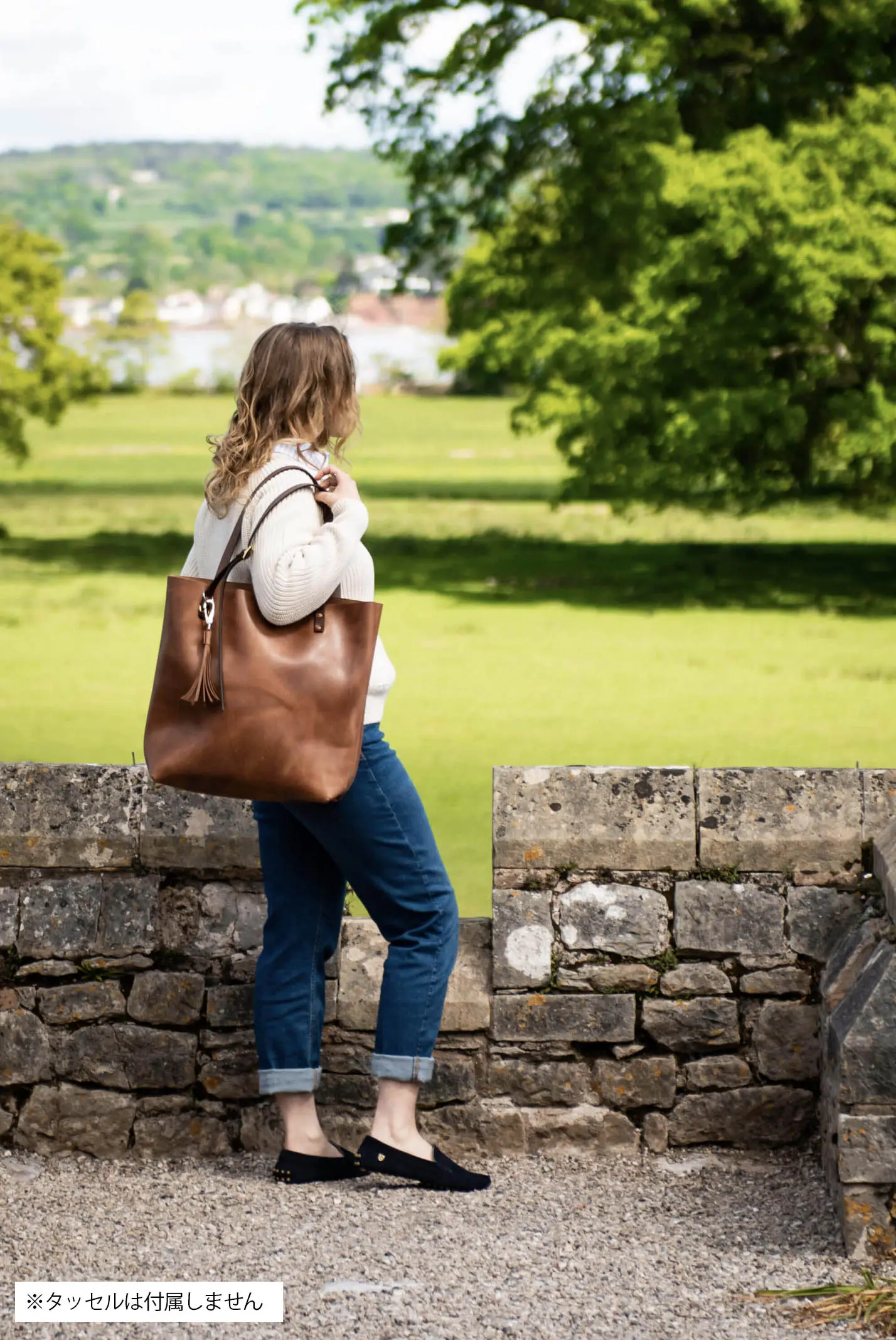 TANNER BATES VIXEN TOTE BAG VIXEN LEATHER (BROWN)