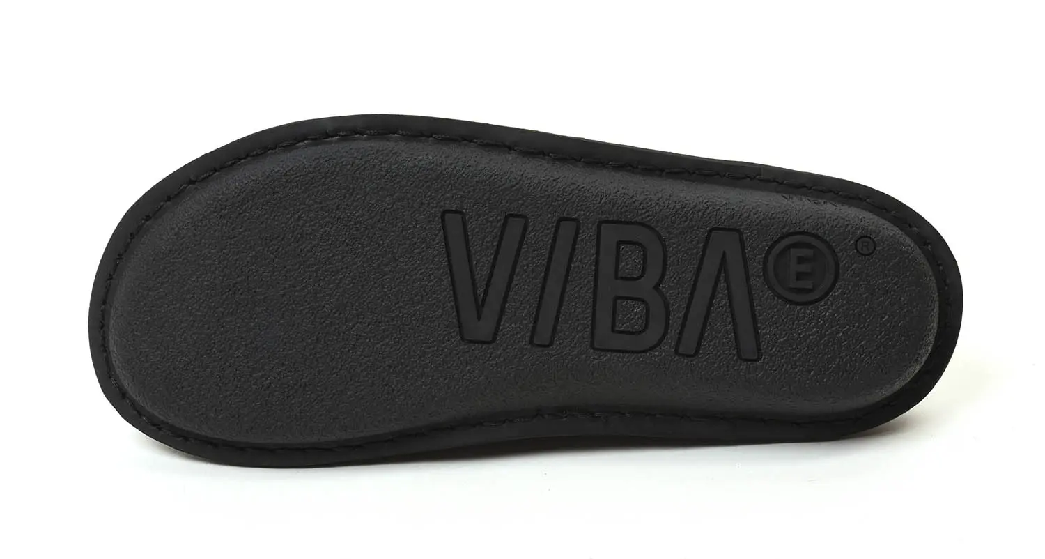 VIBAe ROMA Woven Leather Preto (Black)