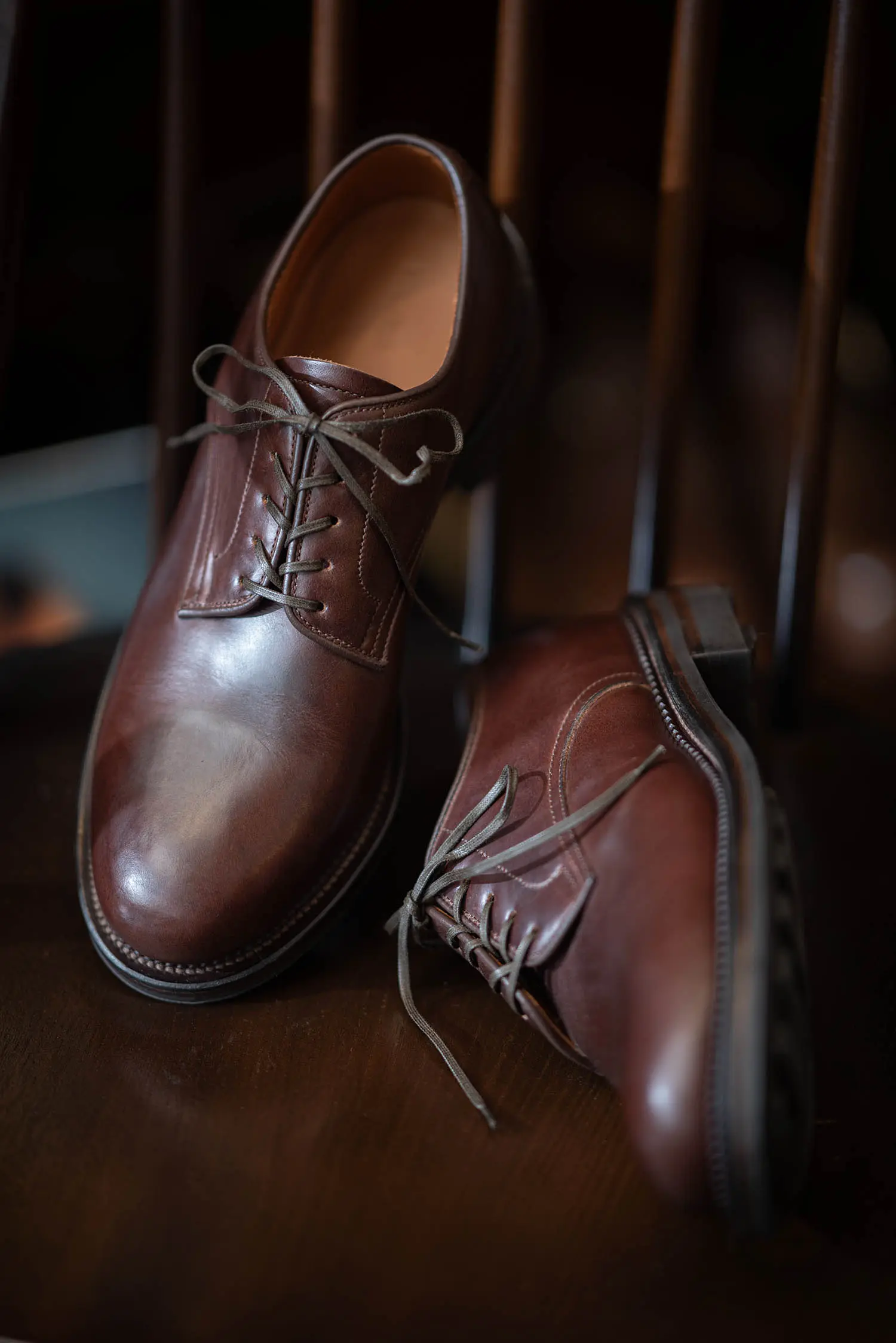 VIBERG Rockland Blucher Horween Chromexcel Browm