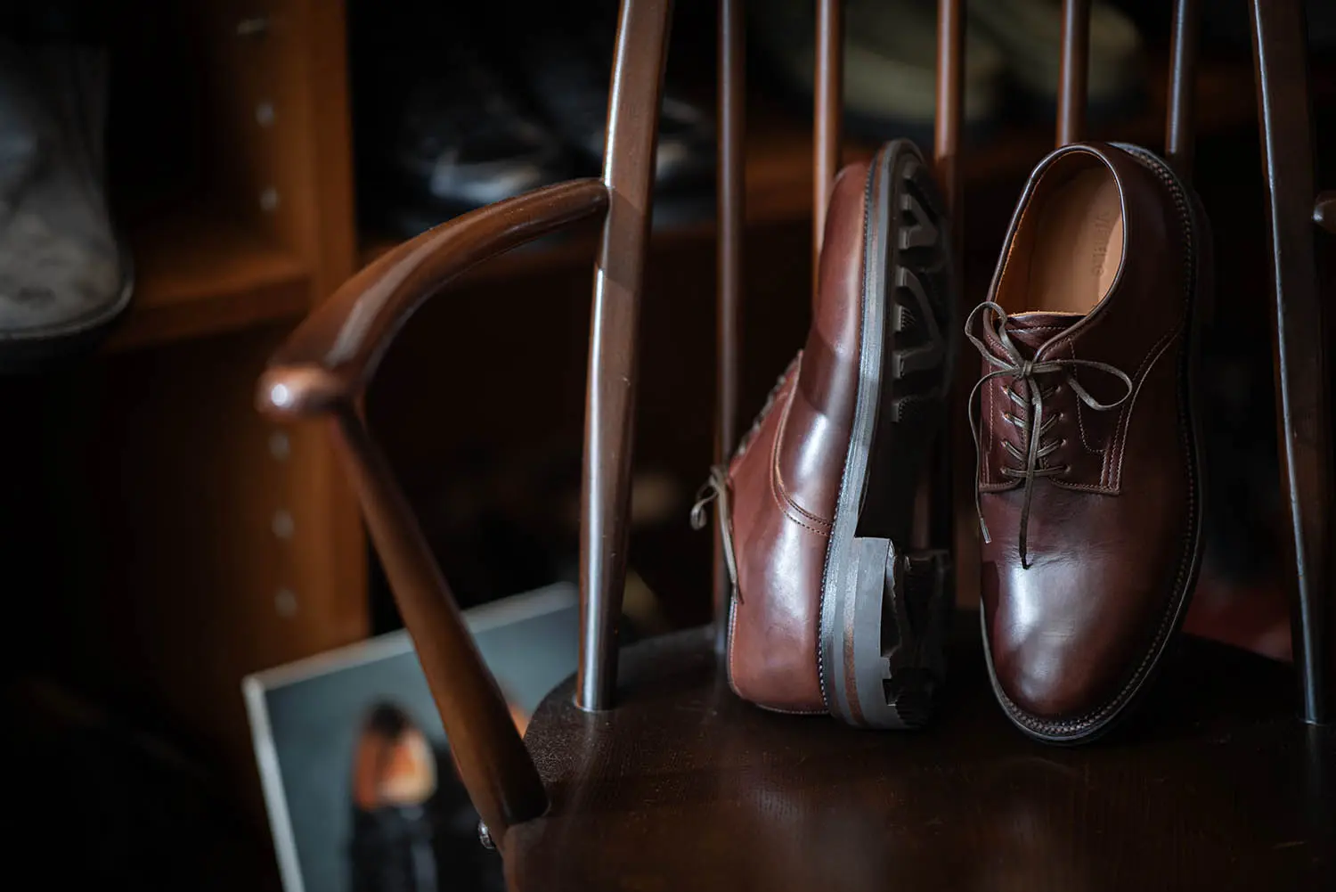 VIBERG Rockland Blucher Horween Chromexcel Browm