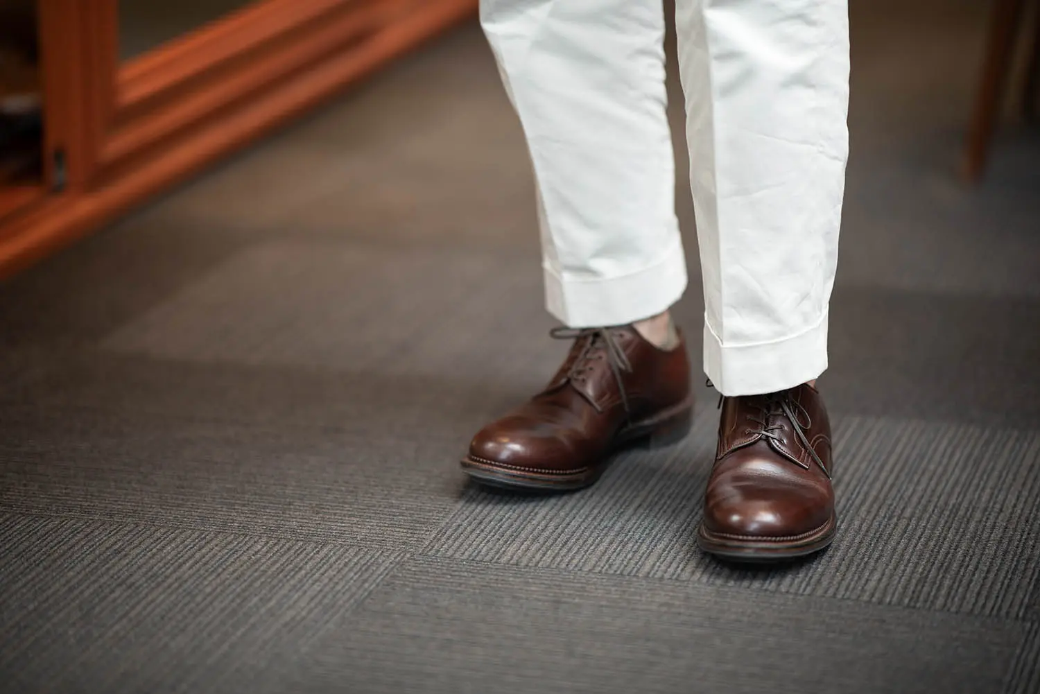 VIBERG Rockland Blucher Horween Chromexcel Brown