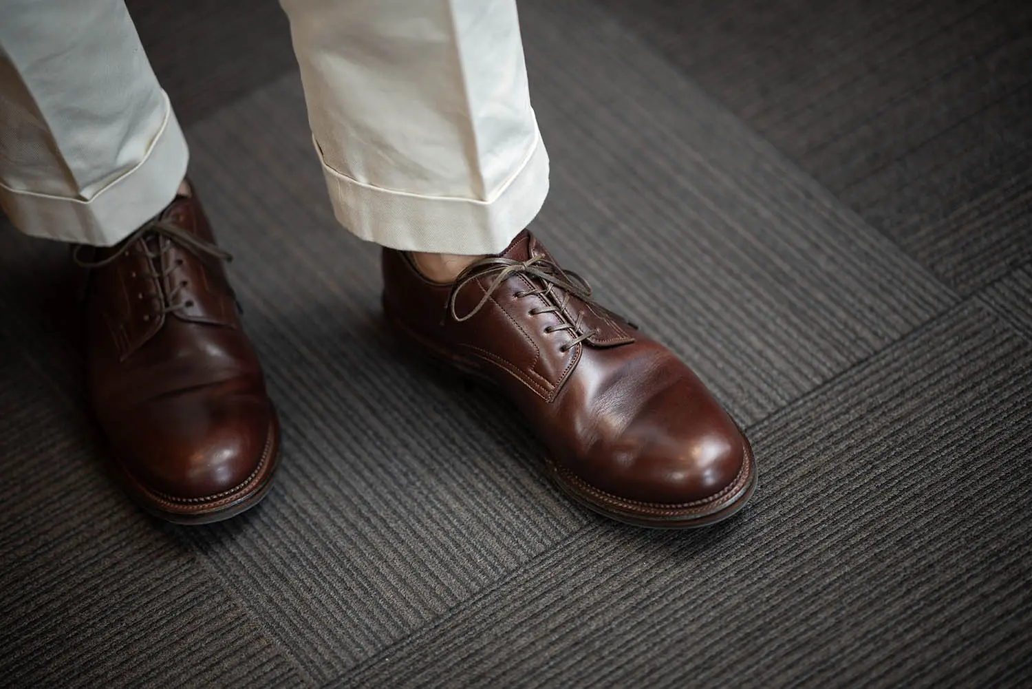 VIBERG Rockland Blucher Horween Chromexcel Brown