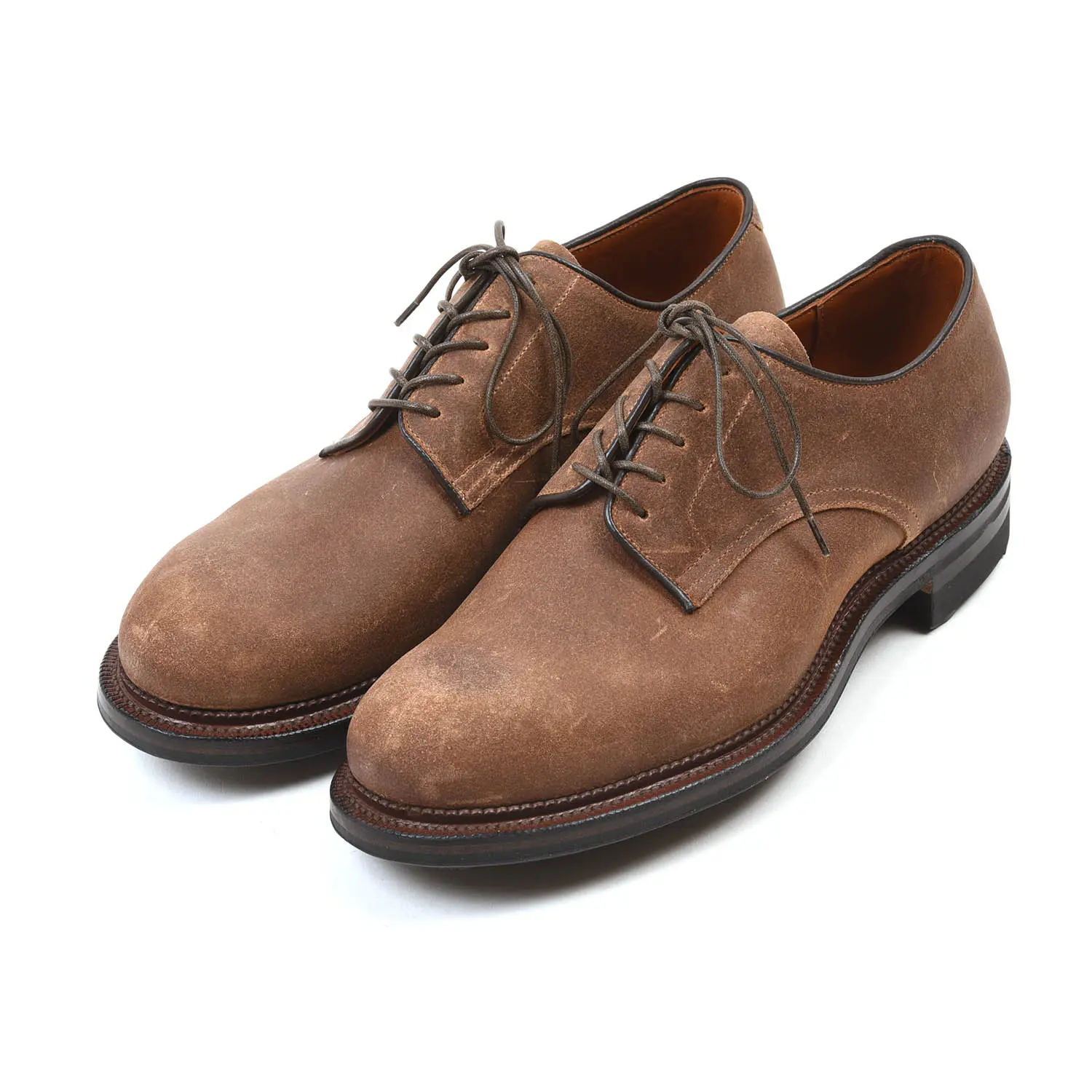 VIBERG 1940E Rockland Blucher Lined CFS Toast Waxy Commander