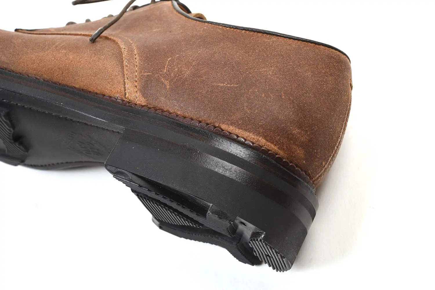 VIBERG 1940E Rockland Blucher Lined CFS Toast Waxy Commander