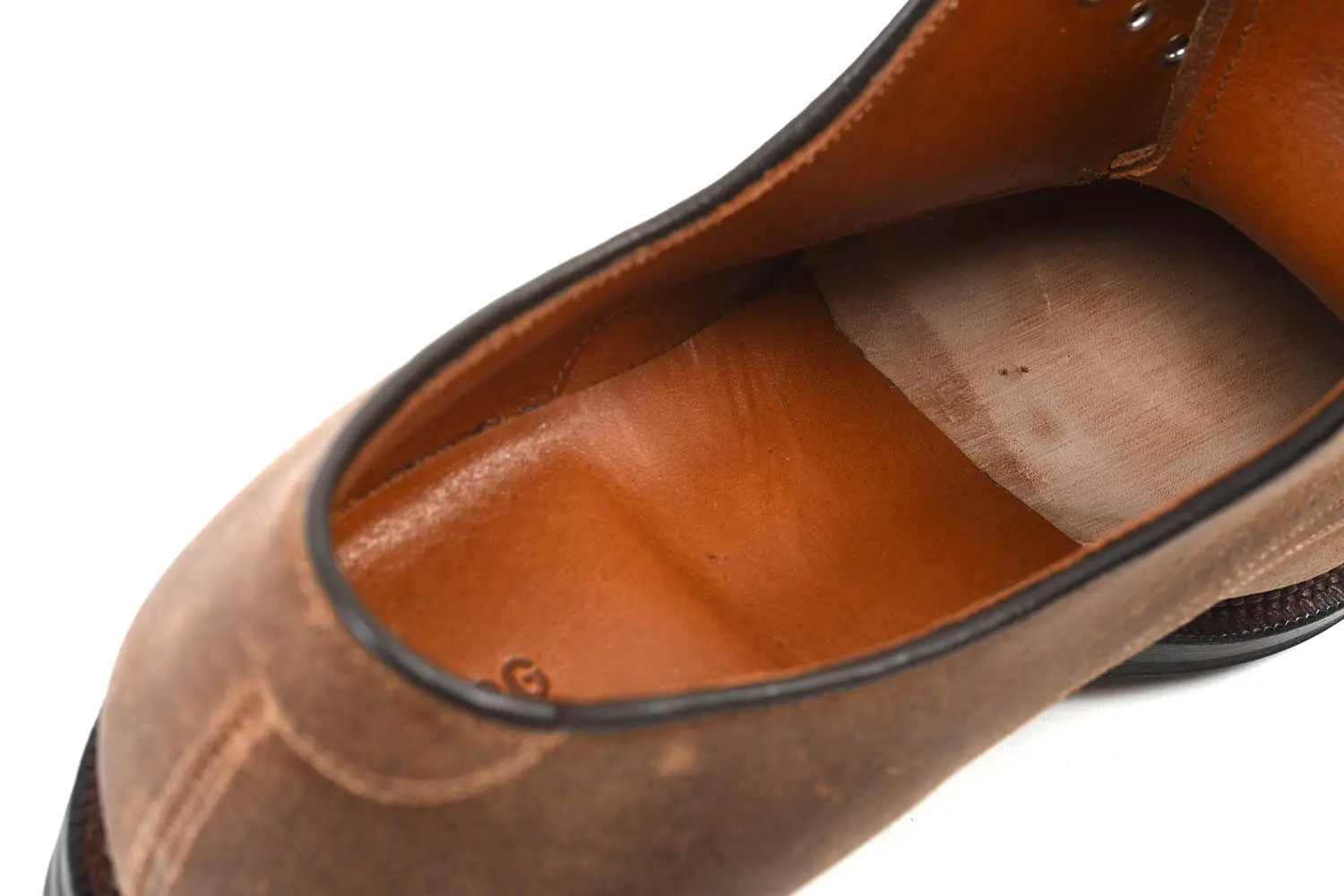 VIBERG 1940E Rockland Blucher Lined CFS Toast Waxy Commander